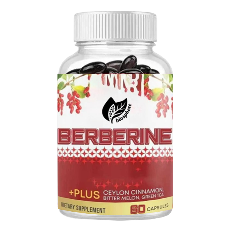Berberine Hcl Capsule - Berberine HCL 1200 mg, contenant une