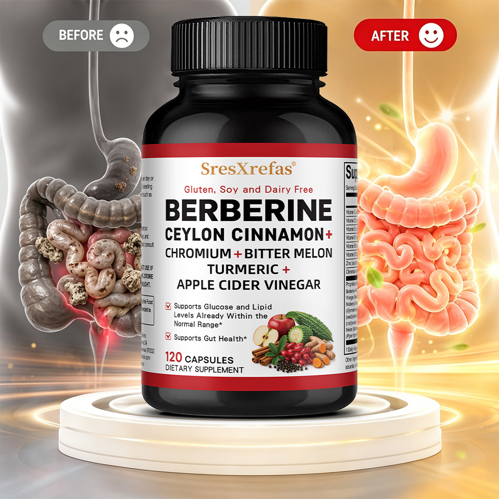Berberine Hcl Capsule - Capsules de complexe de berbérine HCL