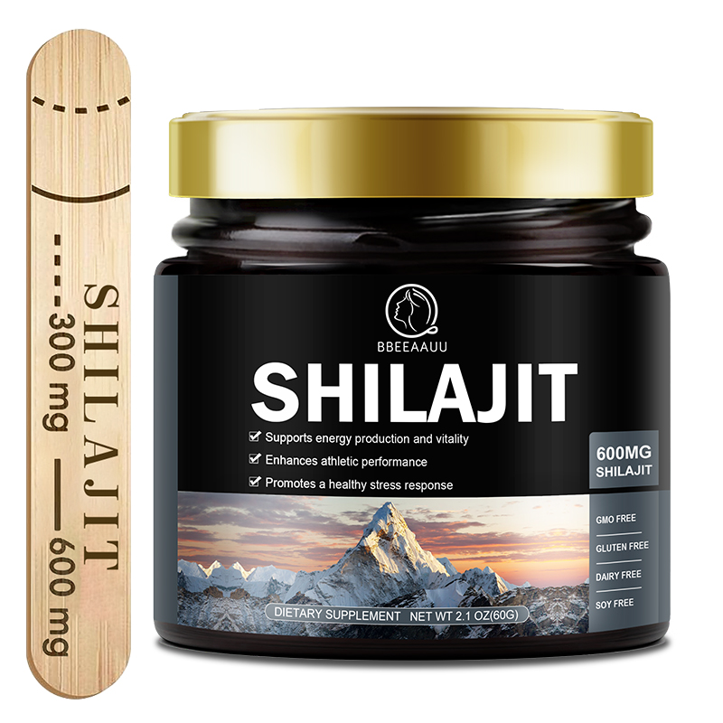 Shilajit Resin Pure - BBEEAAUU-Shilajit pur Himalaya en résine, supplément