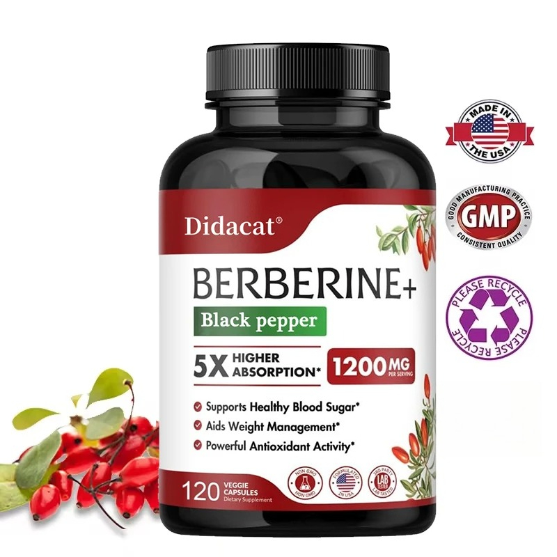 Berberine Hcl Capsule - Complément Berberine HCl - pour le