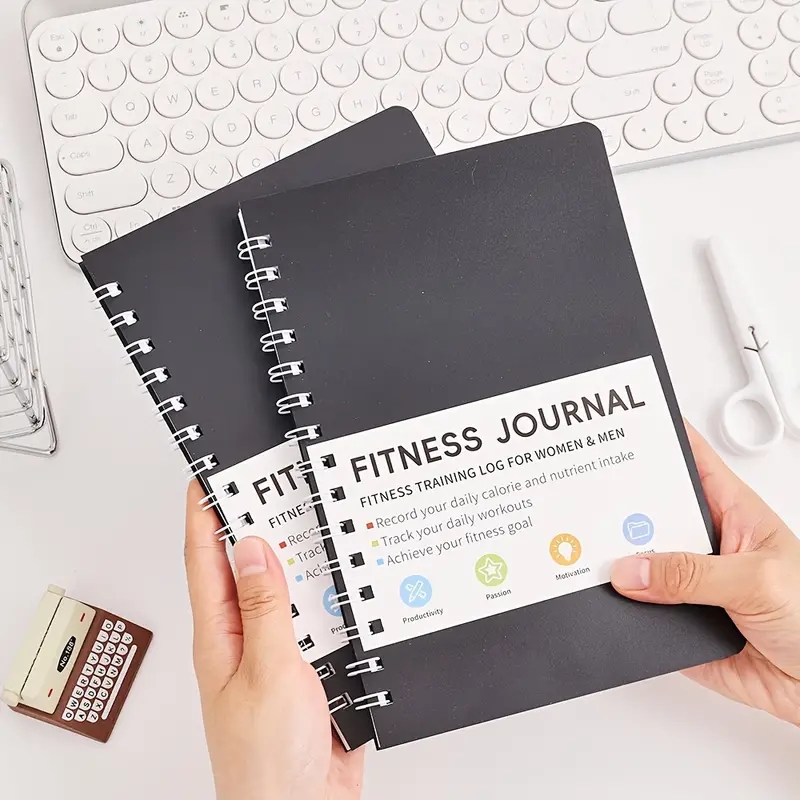 Nutrition Fitness Plan - Carnet de fitness, planificateur quotidien d'exercices