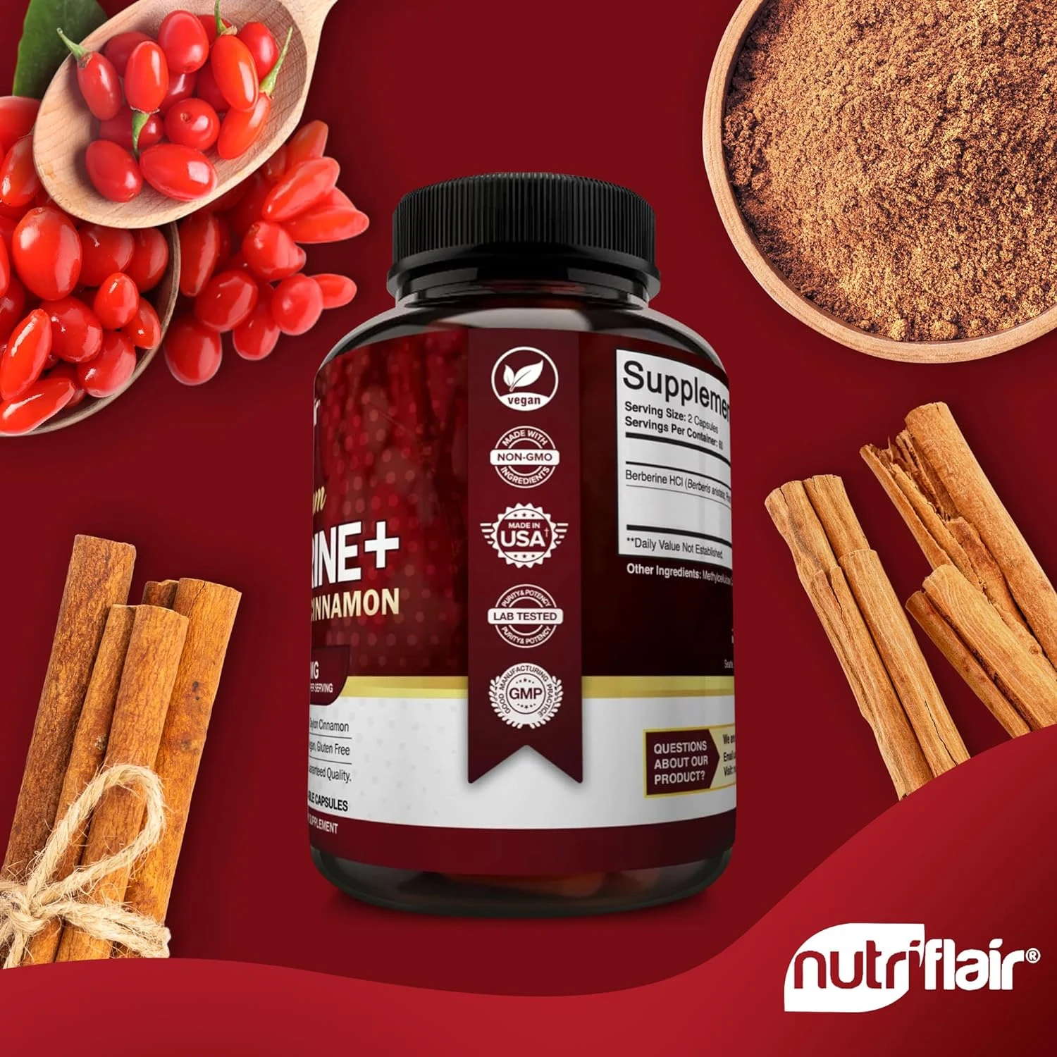 Premium Berberine HCL - Soutie - Berberine Hcl Capsule avis et prix