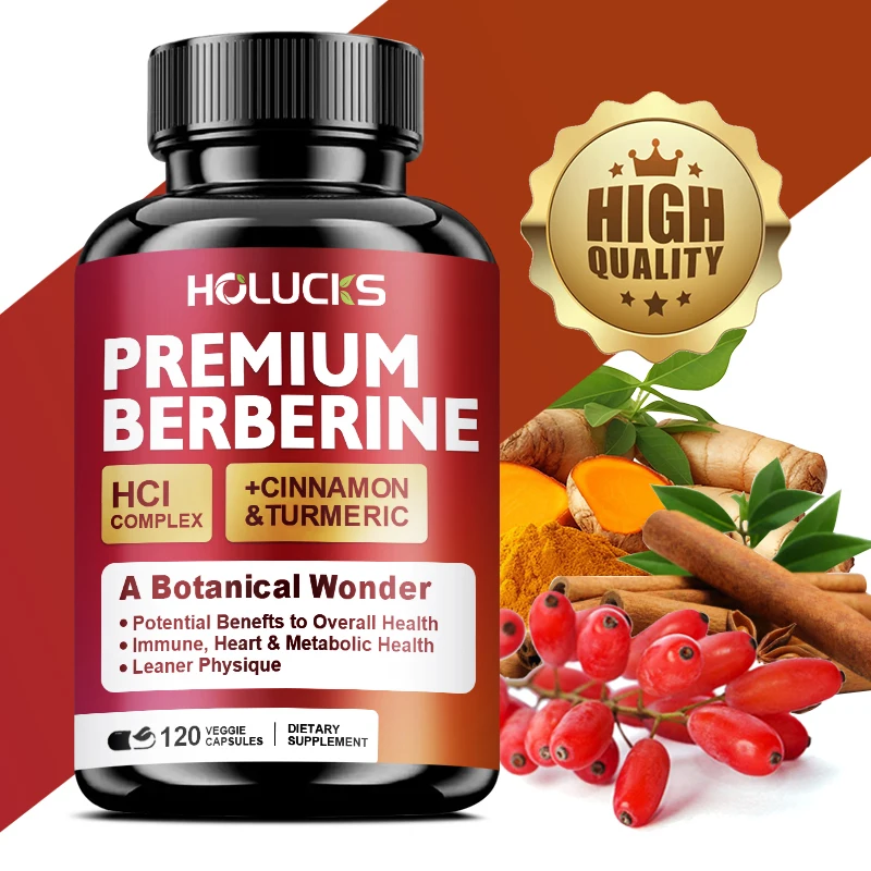 Holucks Complexe Berberine HCl - Berberine Hcl Capsule avis et prix