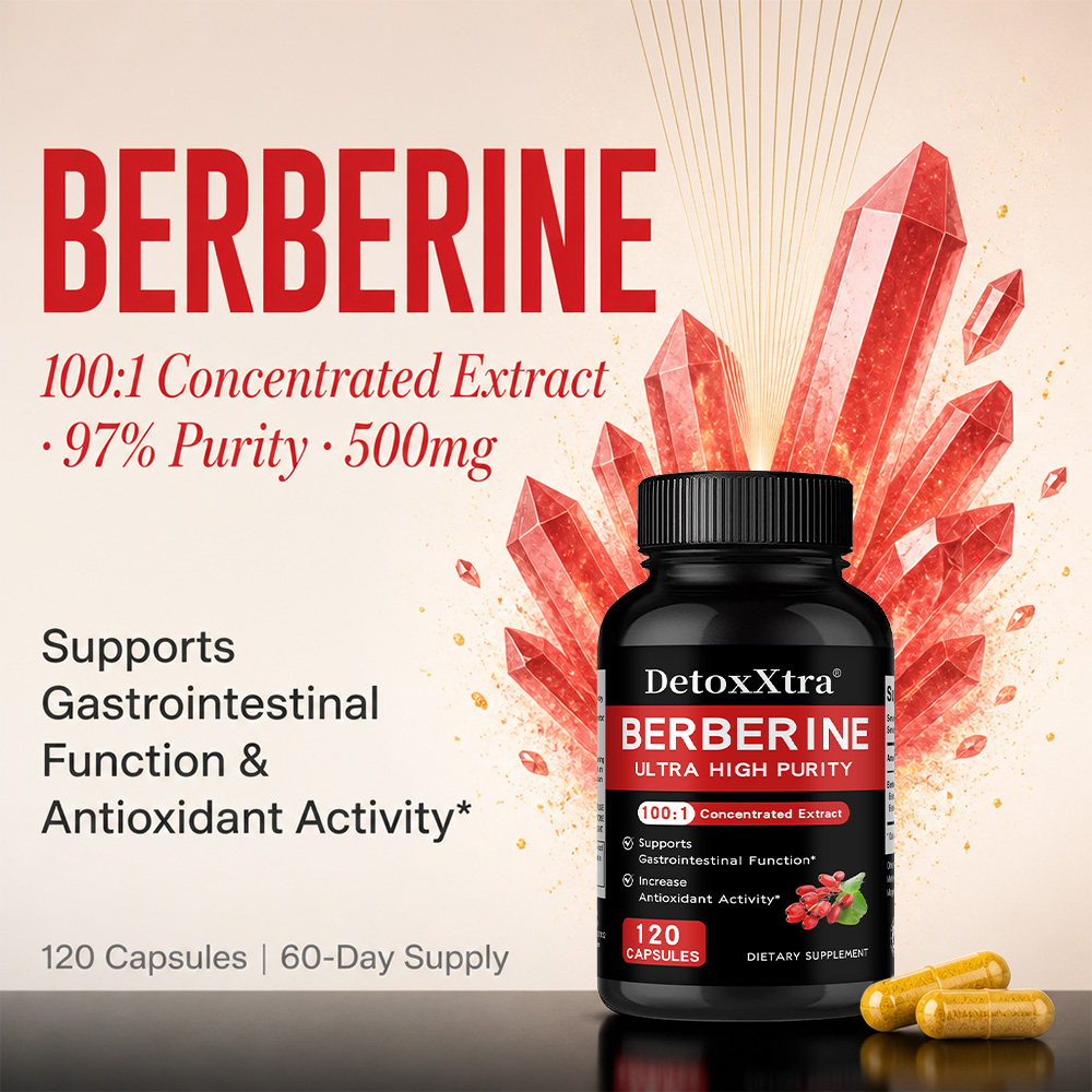 Capsules de berbérine HCL 500  - Berberine Hcl Capsule avis et prix