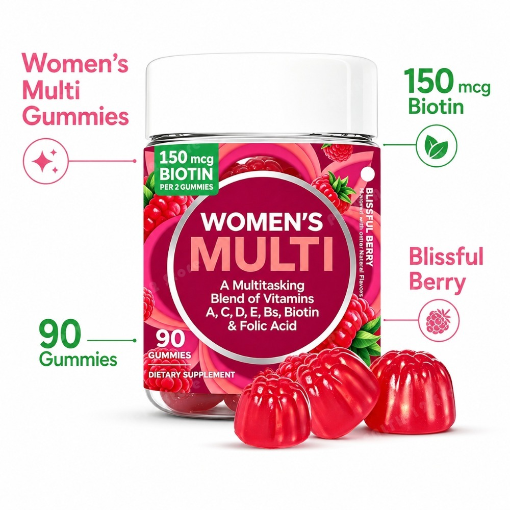 Gommes multivitaminées pour fe - Multivitamin Gummy Adult avis et prix