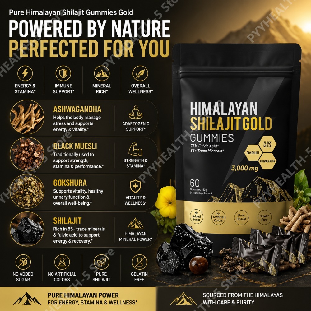 Gummies de Shilajit Pur de l'H - Shilajit Resin Pure avis et prix