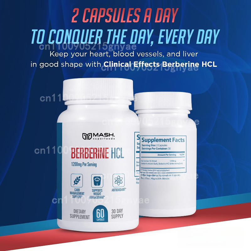 Premium Berberine HCL 1500 mg  - Berberine Hcl Capsule avis et prix