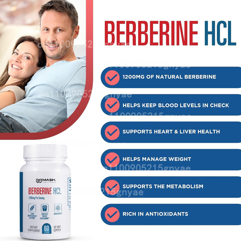 Premium Berberine HCL 1500 mg  - Berberine Hcl Capsule avis et prix
