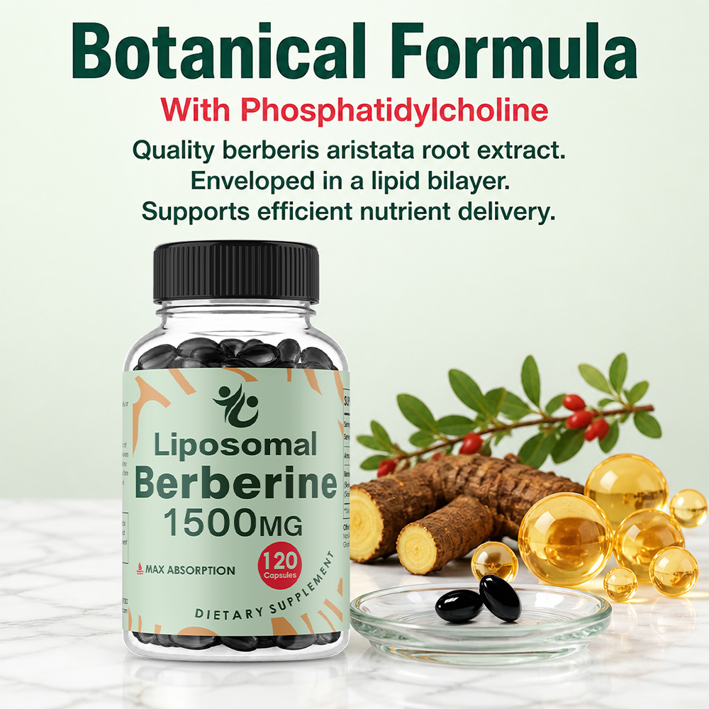 Berberine HCL Liposomale - 150 - Berberine Hcl Capsule avis et prix