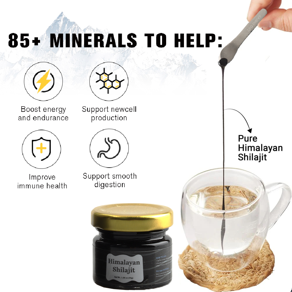 Résine de Shilajit Pur de l'Hi - Shilajit Resin Pure avis et prix