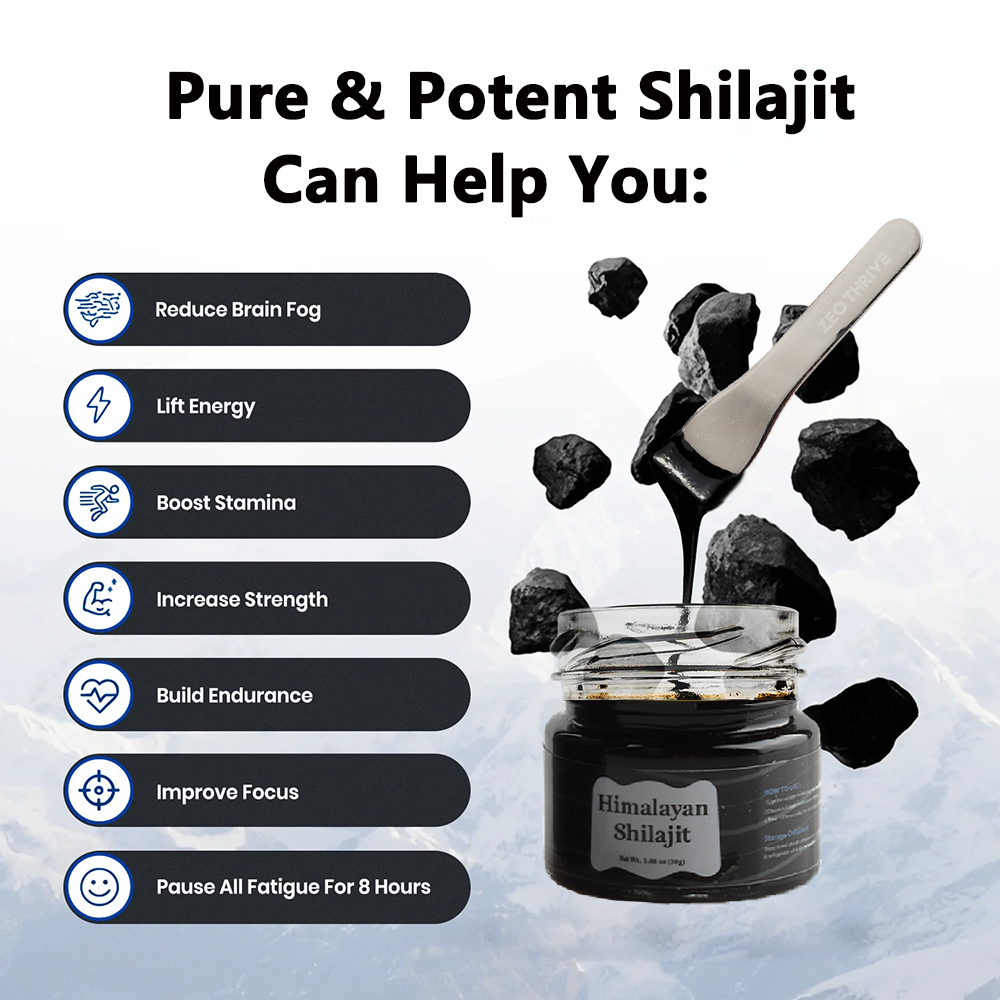 Résine de Shilajit Pur de l'Hi - Shilajit Resin Pure avis et prix