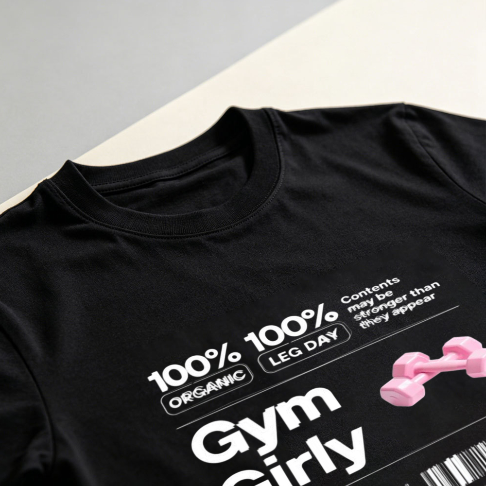 T-shirt en coton rose pour fem - Nutrition Workout avis et prix