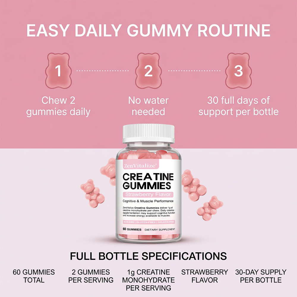 Gummies à la créatine, complém - Nutrition Workout avis et prix