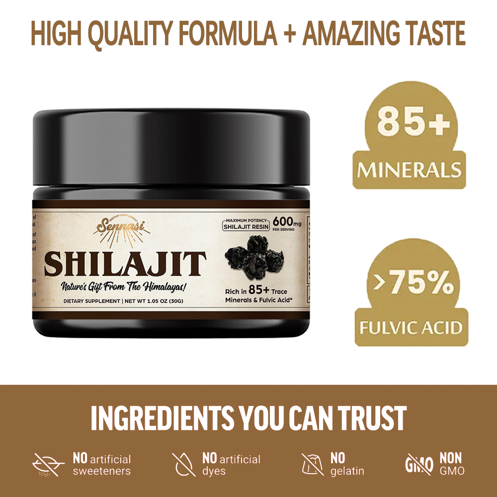 Résine de Shilajit Pur de l'Hi - Shilajit Resin Pure avis et prix