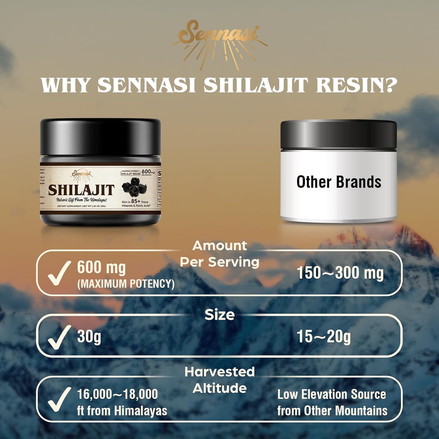 Résine de Shialjit organique h - Shilajit Resin Pure avis et prix