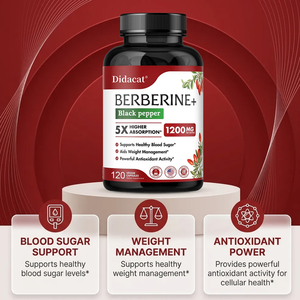 Complément de berbérine 1200 m - Berberine Hcl Capsule avis et prix