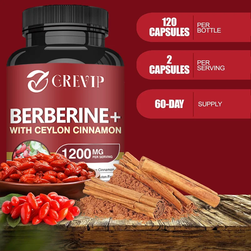 Premium Berberine HCL 1200 Mg- - Berberine Hcl Capsule avis et prix